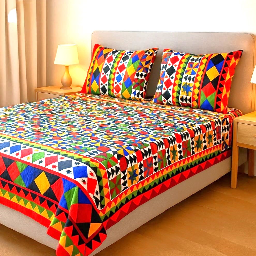 CRYSTAL COTTON BED SHEETS