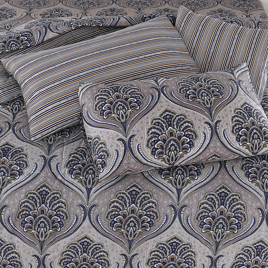 100% Pure Cotton 7 Piece Comforter Set - L32