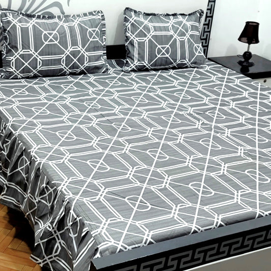 3-Piece Frill Bed sheet Set - F20