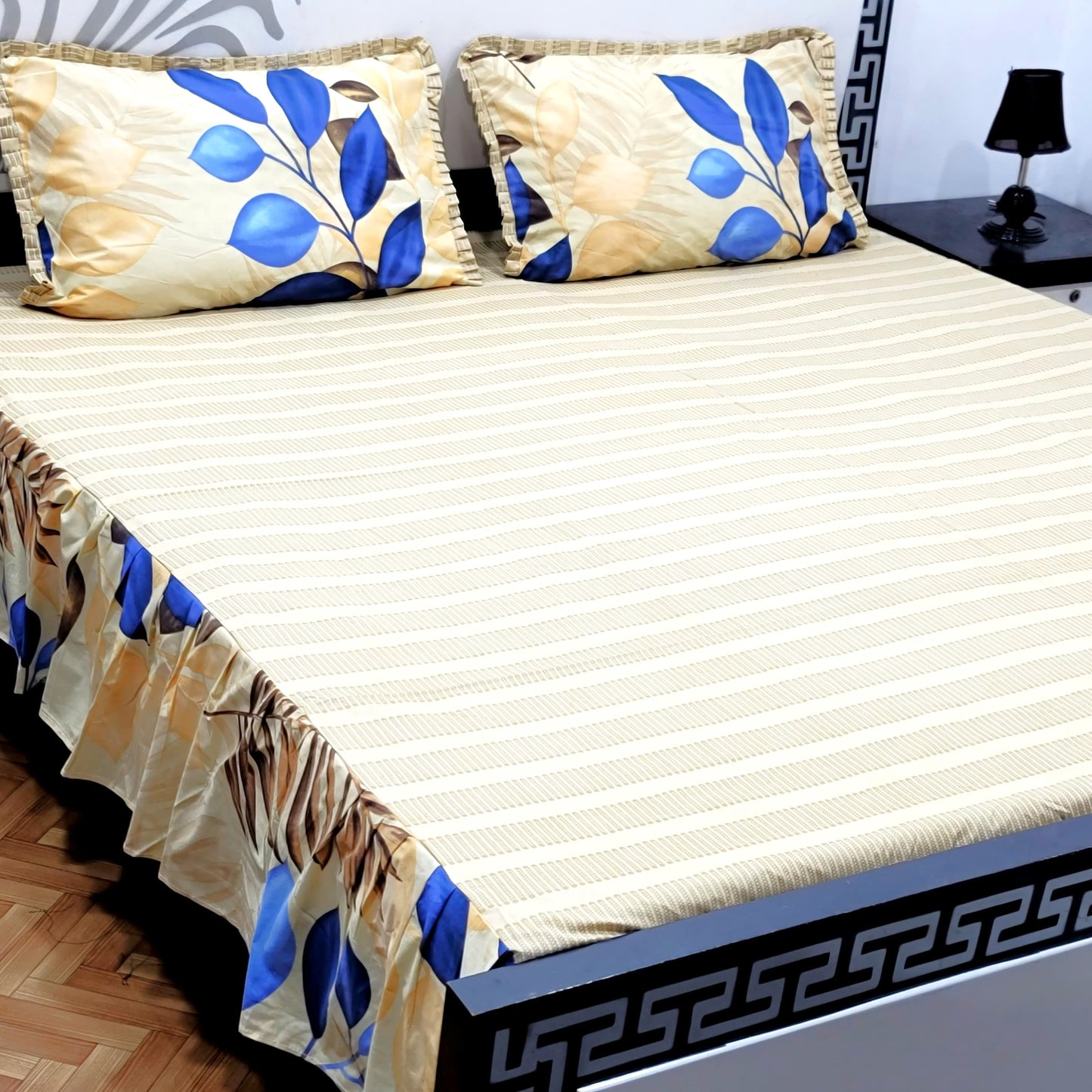 3-Piece Frill Bed sheet Set - F32