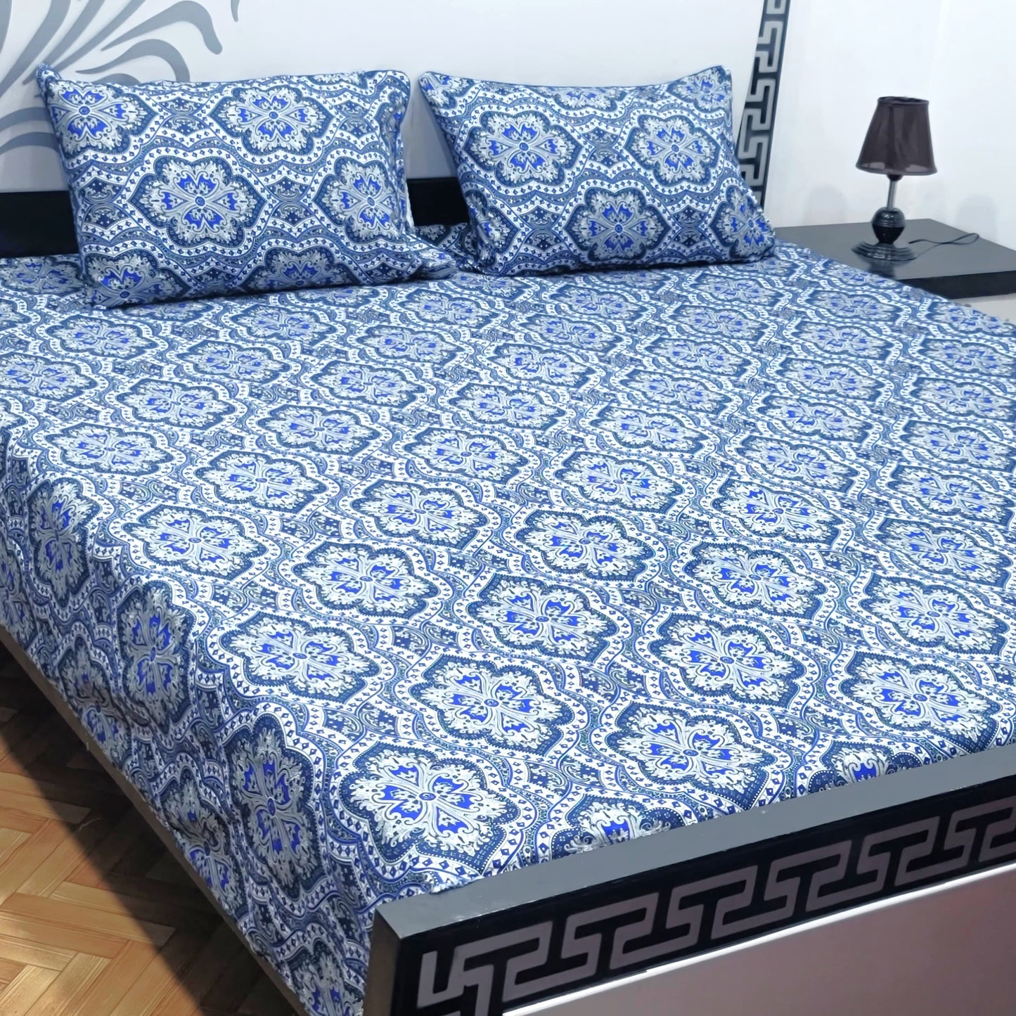 3-Piece Crystal Cotton Bedsheet Set - B57