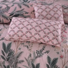 100% Pure Cotton 7 Piece Comforter Set - L14