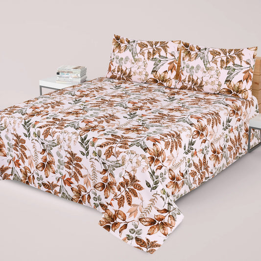 3PC Soft Cotton Bedsheet - C70
