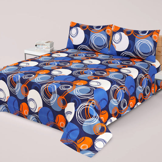 3PC Soft Cotton Bedsheet - C54