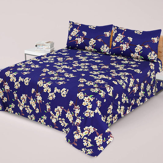 3PC Soft Cotton Bedsheet - C50