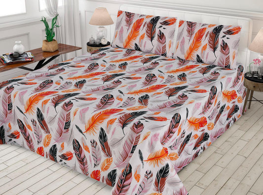 3PC Soft Cotton Bedsheet - C43