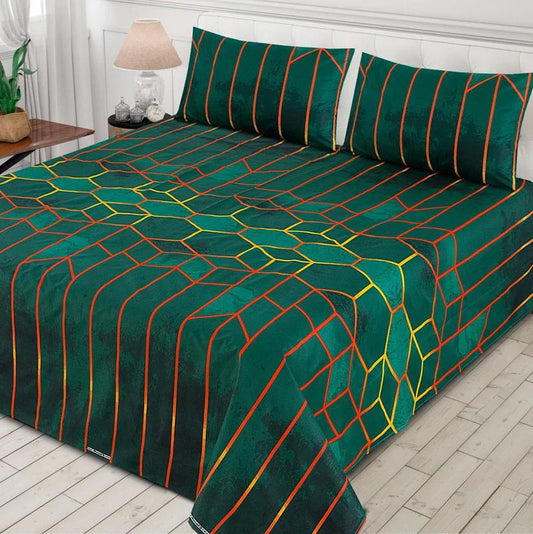 3PC Soft Cotton Bedsheet - C42