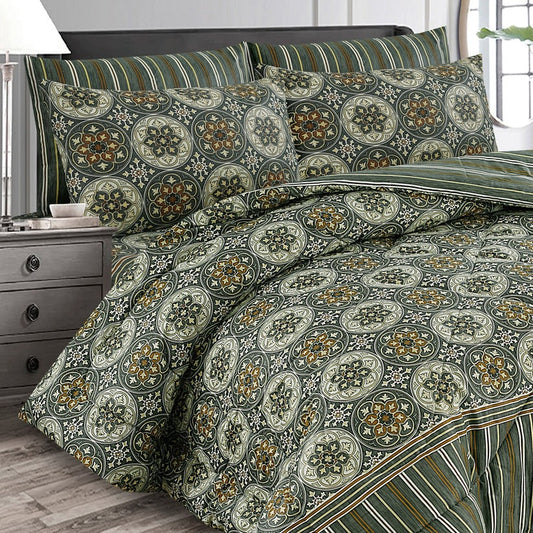 100% Pure Cotton 7 Piece Comforter Set - L35