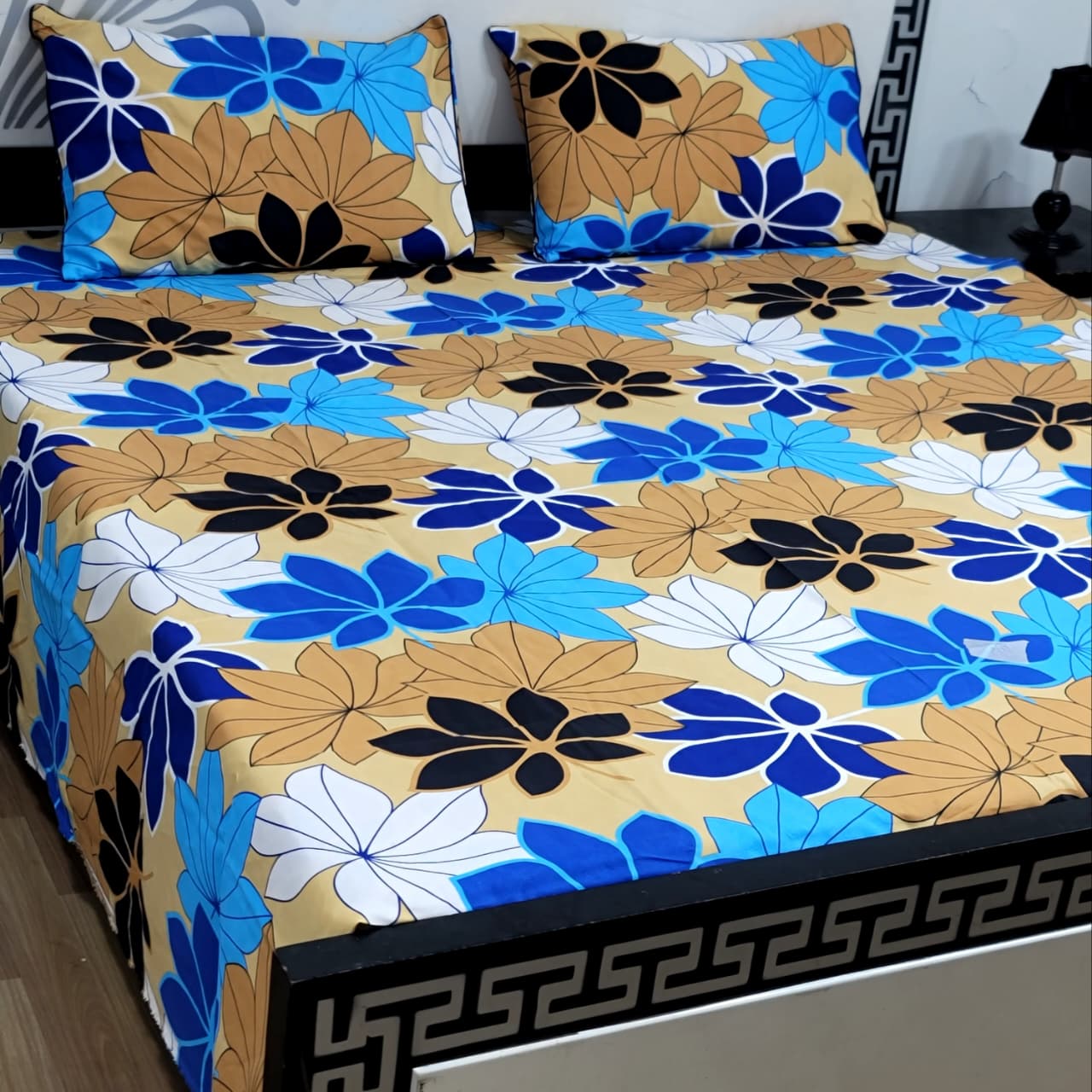 3-Piece Crystal Cotton Bedsheet Set - B65
