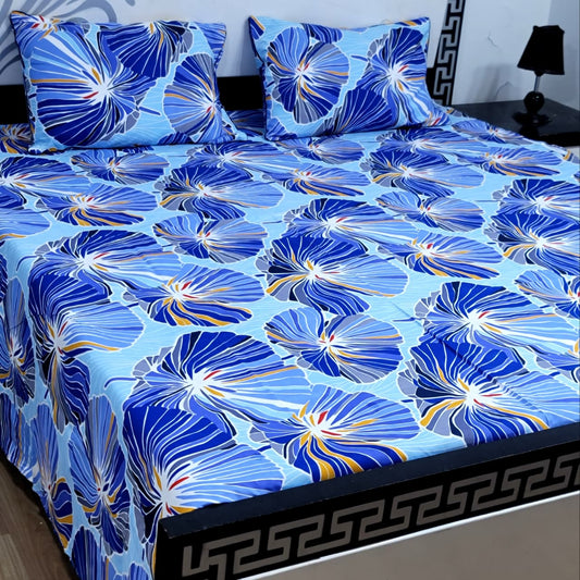 3-Piece Crystal Cotton Bedsheet Set - B69