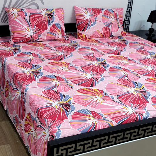 3-Piece Crystal Cotton Bedsheet Set - B70