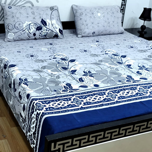 3-Piece Crystal Cotton Bedsheet Set - B79