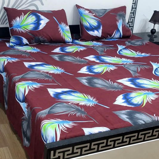 3-Piece Crystal Cotton Bedsheet Set - B83