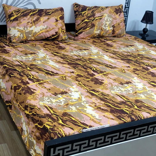 3-Piece Crystal Cotton Bedsheet Set - B94