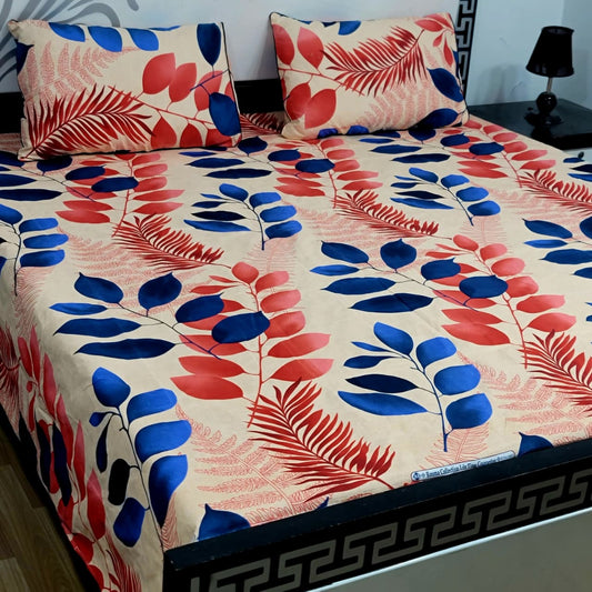 3-Piece Crystal Cotton Bedsheet Set - B96