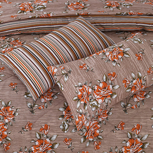 100% Pure Cotton 7 Piece Comforter Set - L85