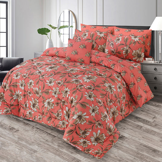 100% Pure Cotton 7 Piece Comforter Set - L84