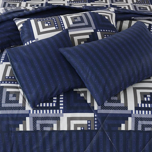 100% Pure Cotton 7 Piece Comforter Set - L72