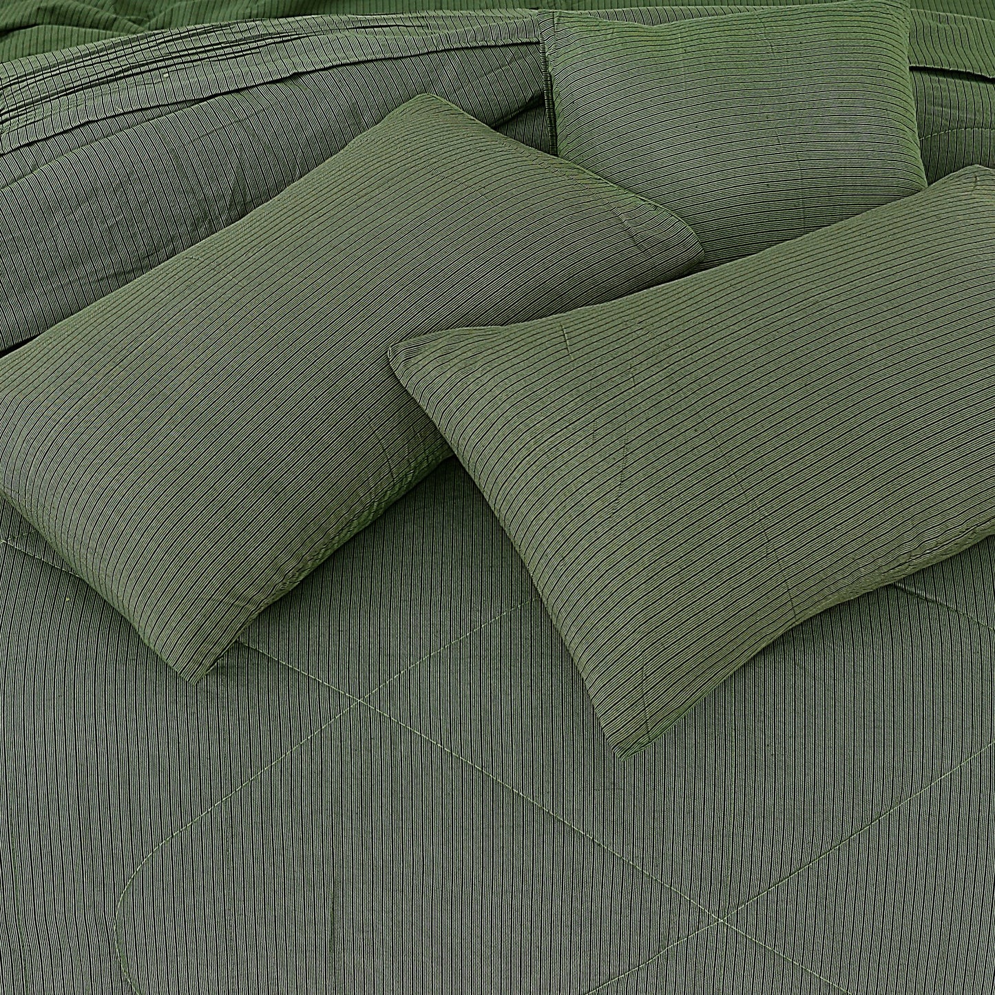 100% Pure Cotton 7 Piece Comforter Set - L69