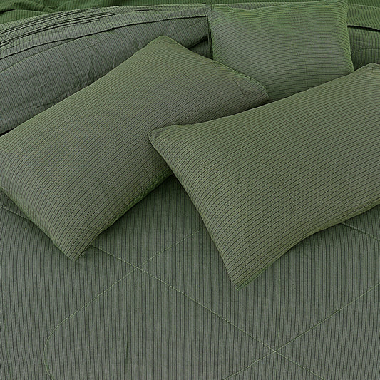 100% Pure Cotton 7 Piece Comforter Set - L69