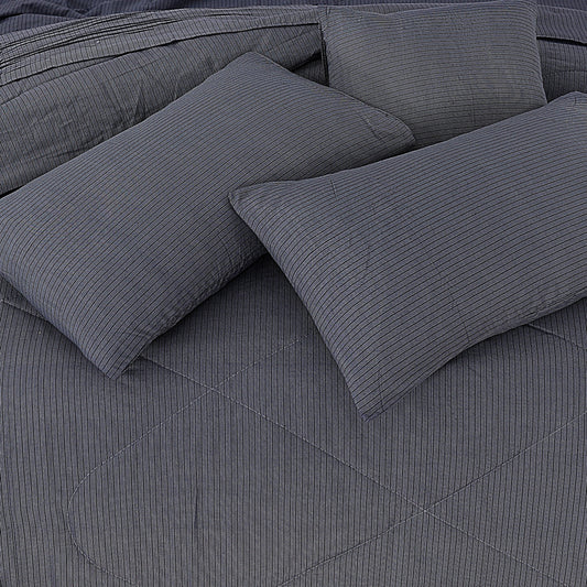 100% Pure Cotton 7 Piece Comforter Set - L68