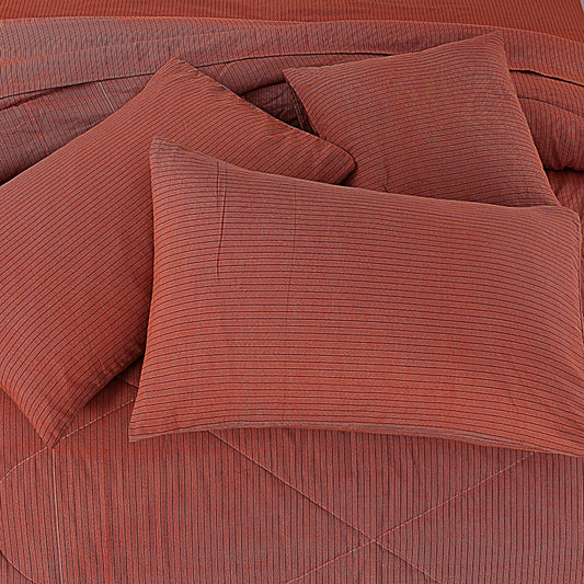100% Pure Cotton 7 Piece Comforter Set - L67