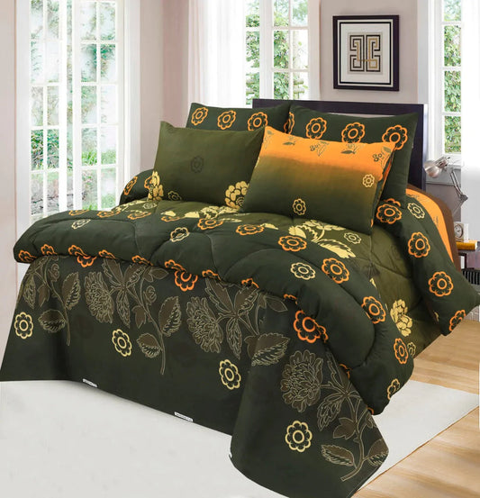 7 Pcs Cotton Razai Set - I13