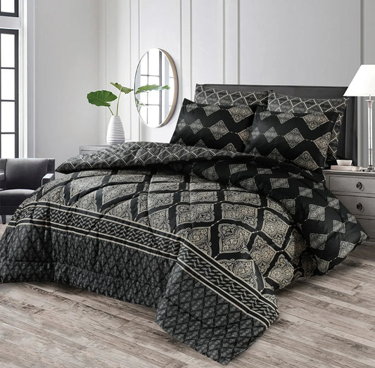 7 Pcs Cotton Razai Set - I20