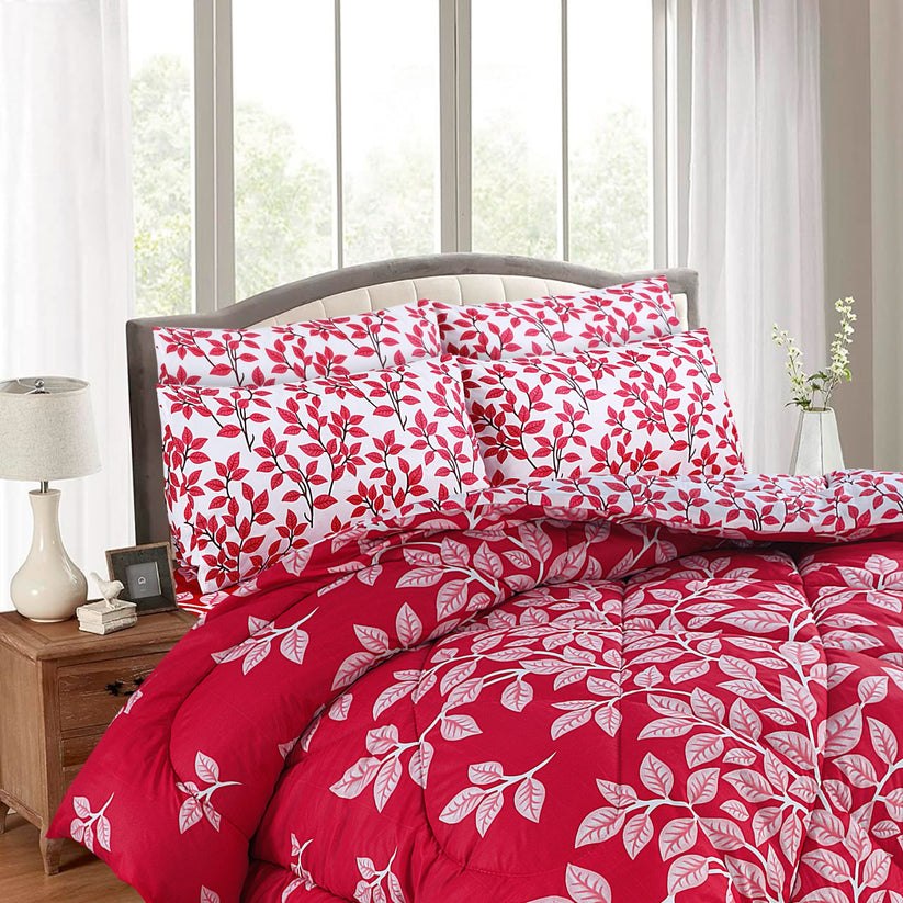 7 Pcs Cotton Razai Set - I21