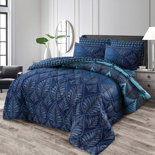 7 Pcs Cotton Razai Set - I8
