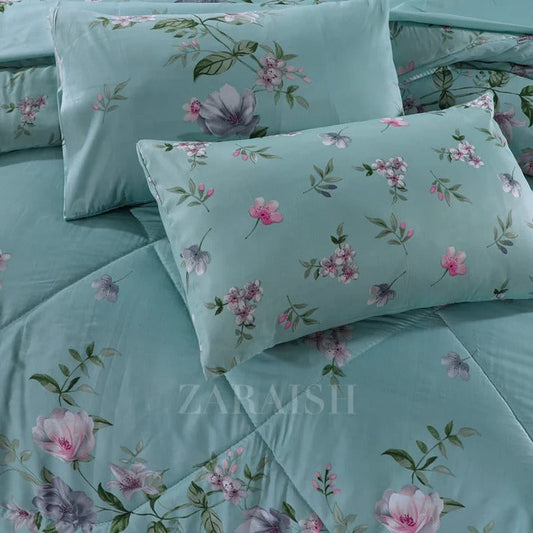 7 Pcs Cotton Razai Set - I10