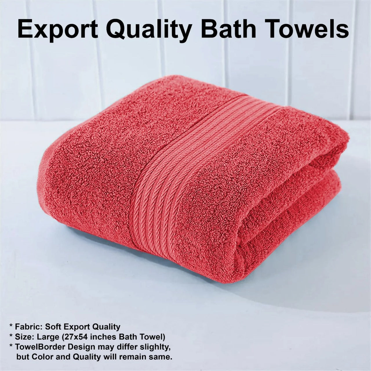 Large Export Quality Bath Towel - H3