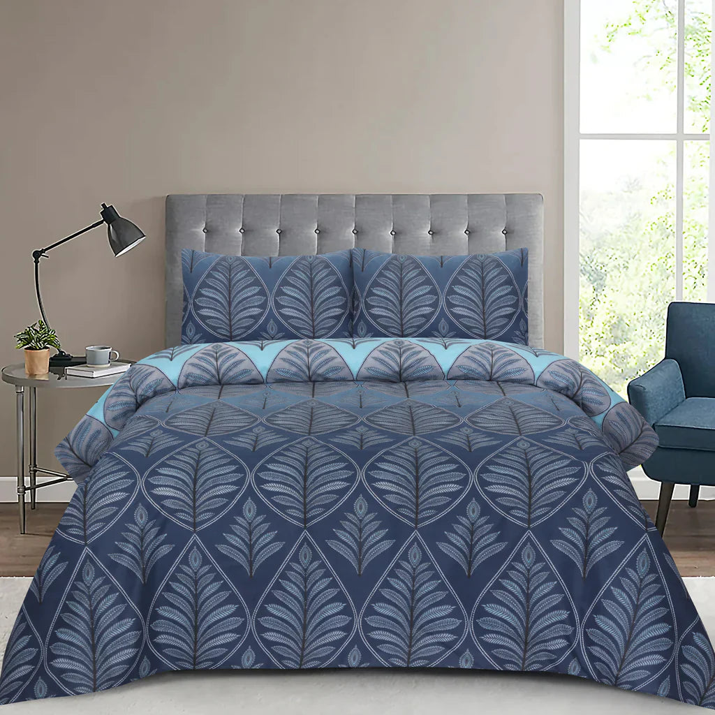 7 Pcs Cotton Razai Set - I9