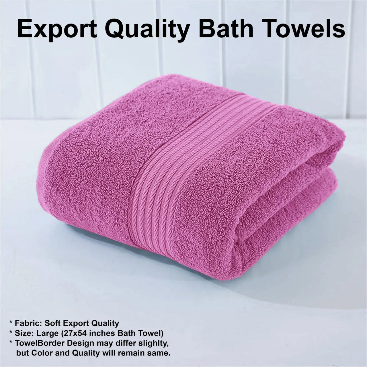 Large Export Quality Bath Towel - H6