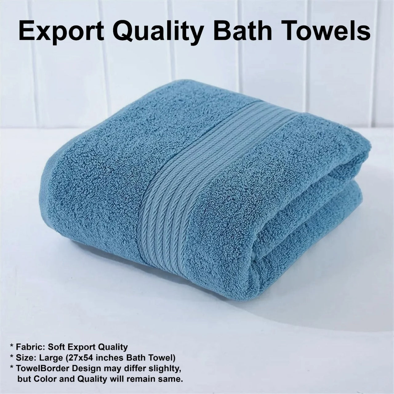 Large Export Quality Bath Towel - H7
