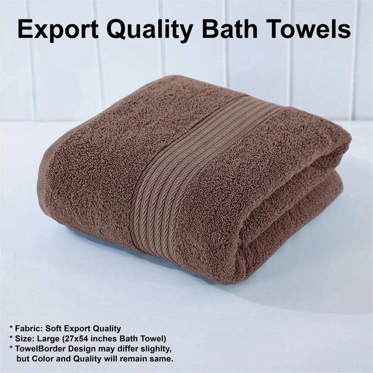 Large Export Quality Bath Towel - H8