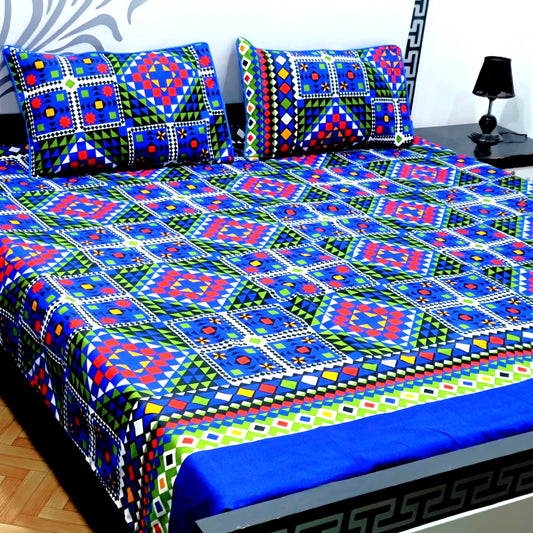 3-Piece Crystal Cotton Bedsheet Set - B35