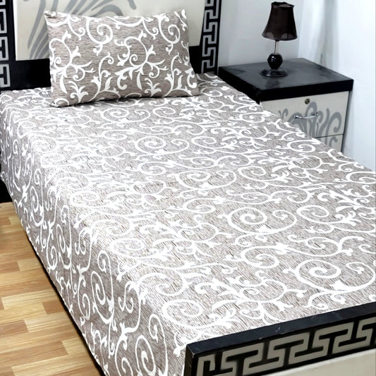 4Pc Single Bed Sheet Set - E62