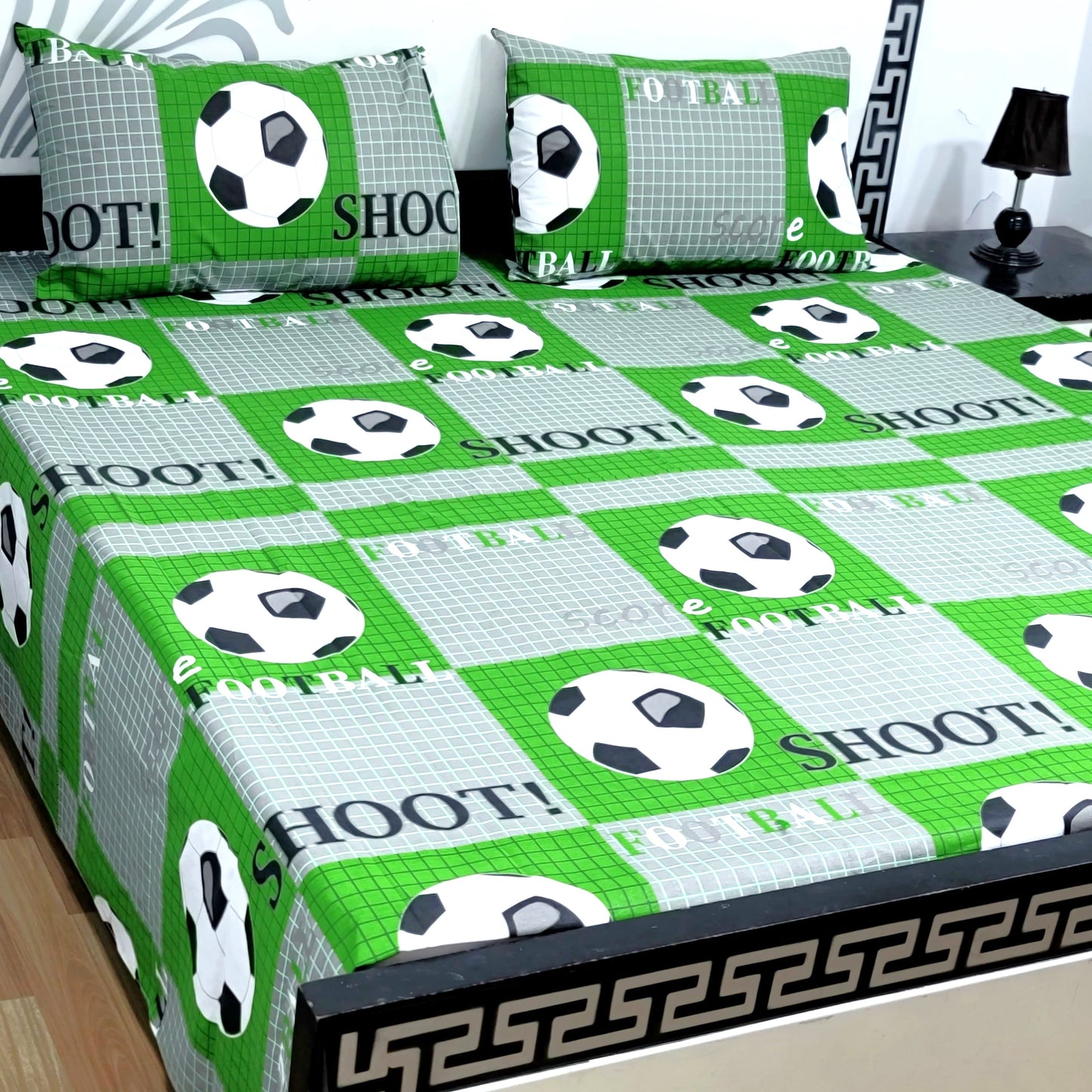 3PC Soft Cotton Bedsheet - C78