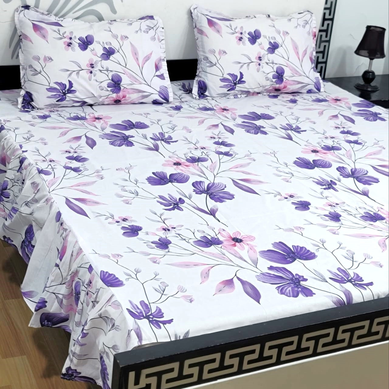 3-Piece Frill Bed sheet Set - F4