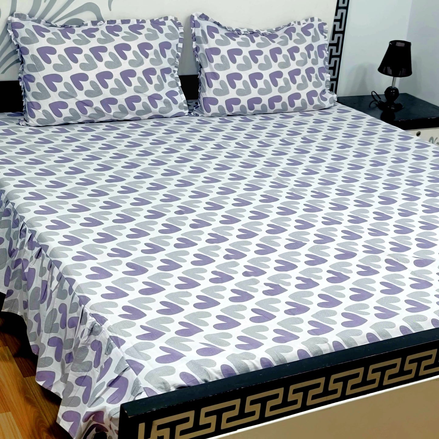 3-Piece Frill Bed sheet Set - F11