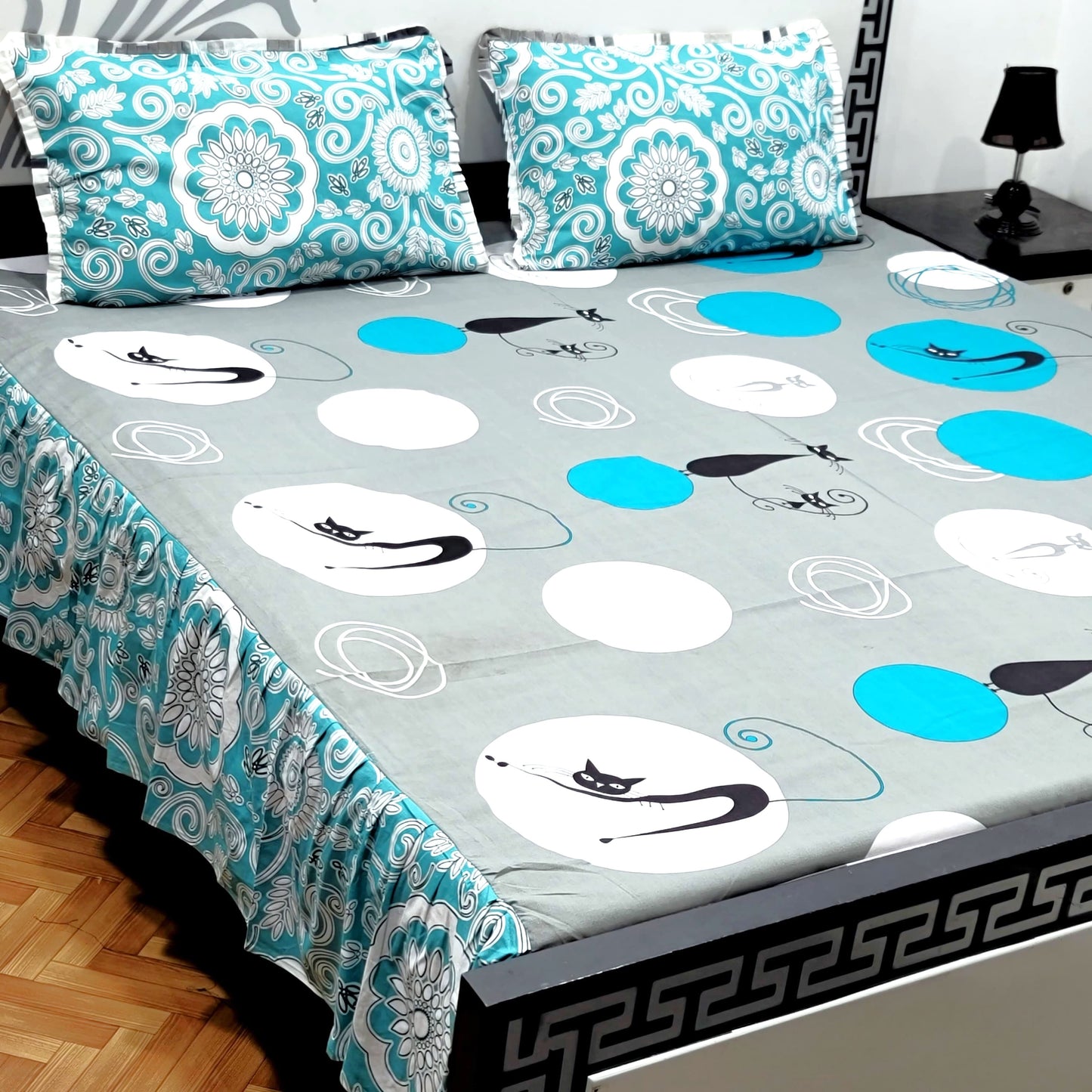 3-Piece Frill Bed sheet Set - F30