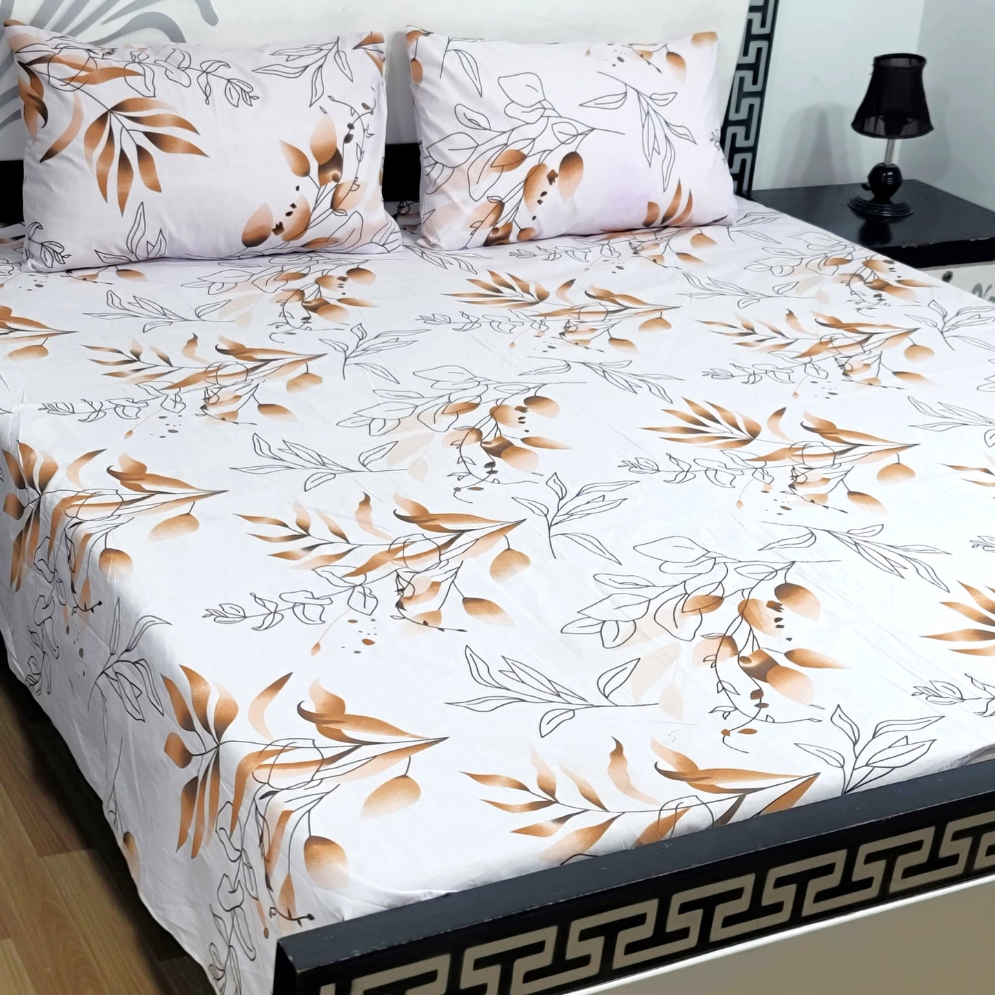 3PC Soft Cotton Bedsheet - C101