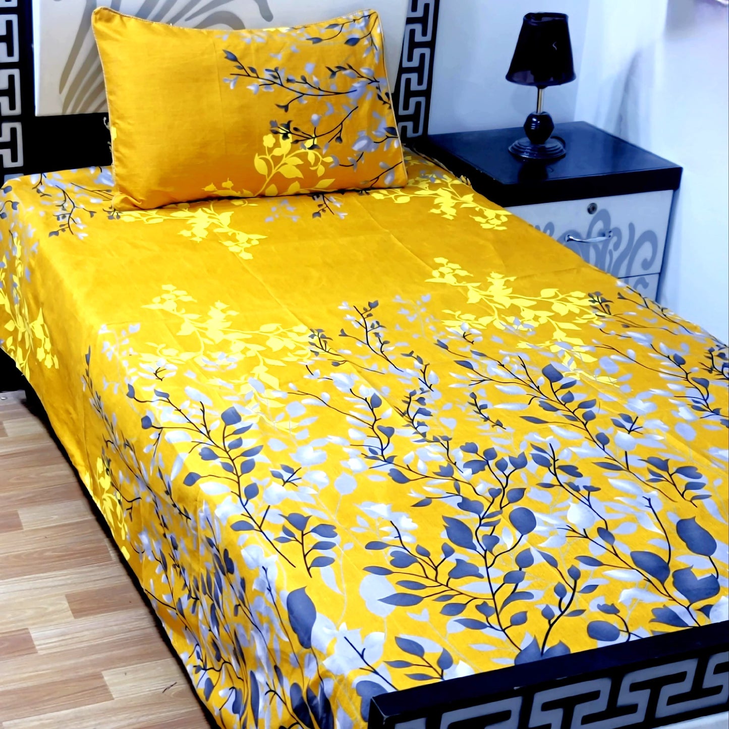 4Pc Single Bed Sheet Set - E94