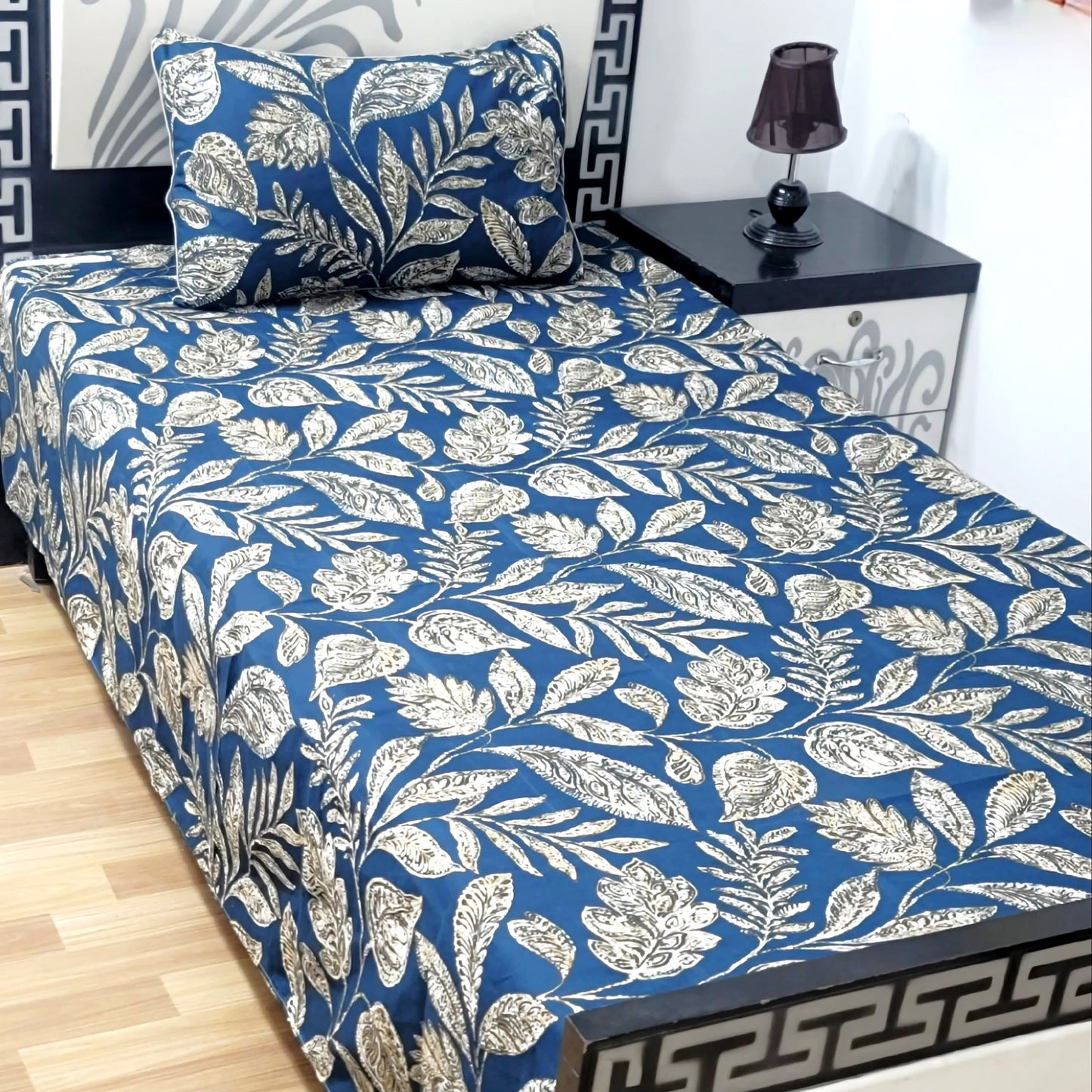 4Pc Single Bed Sheet Set - E98