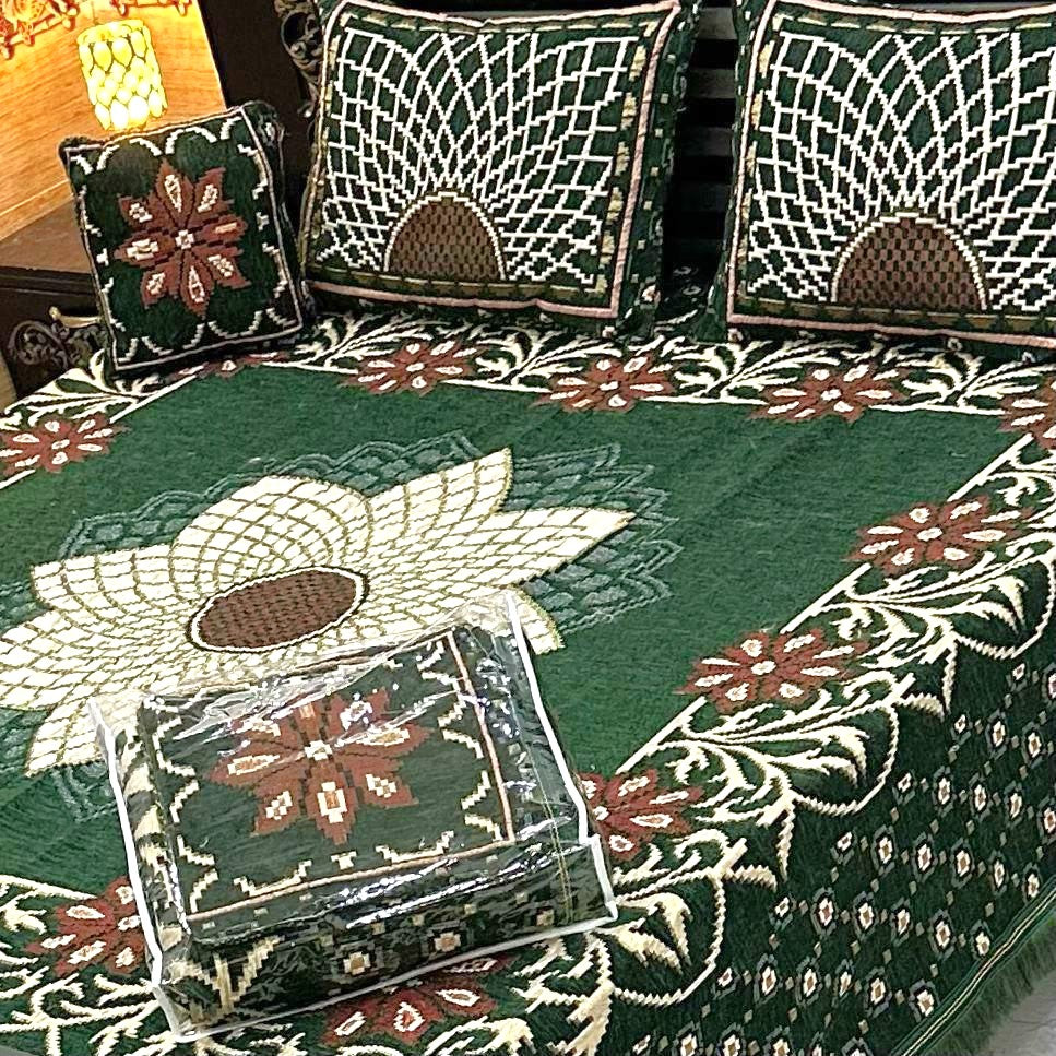 4PC Luxury Velvet Bedsheet Set - D32