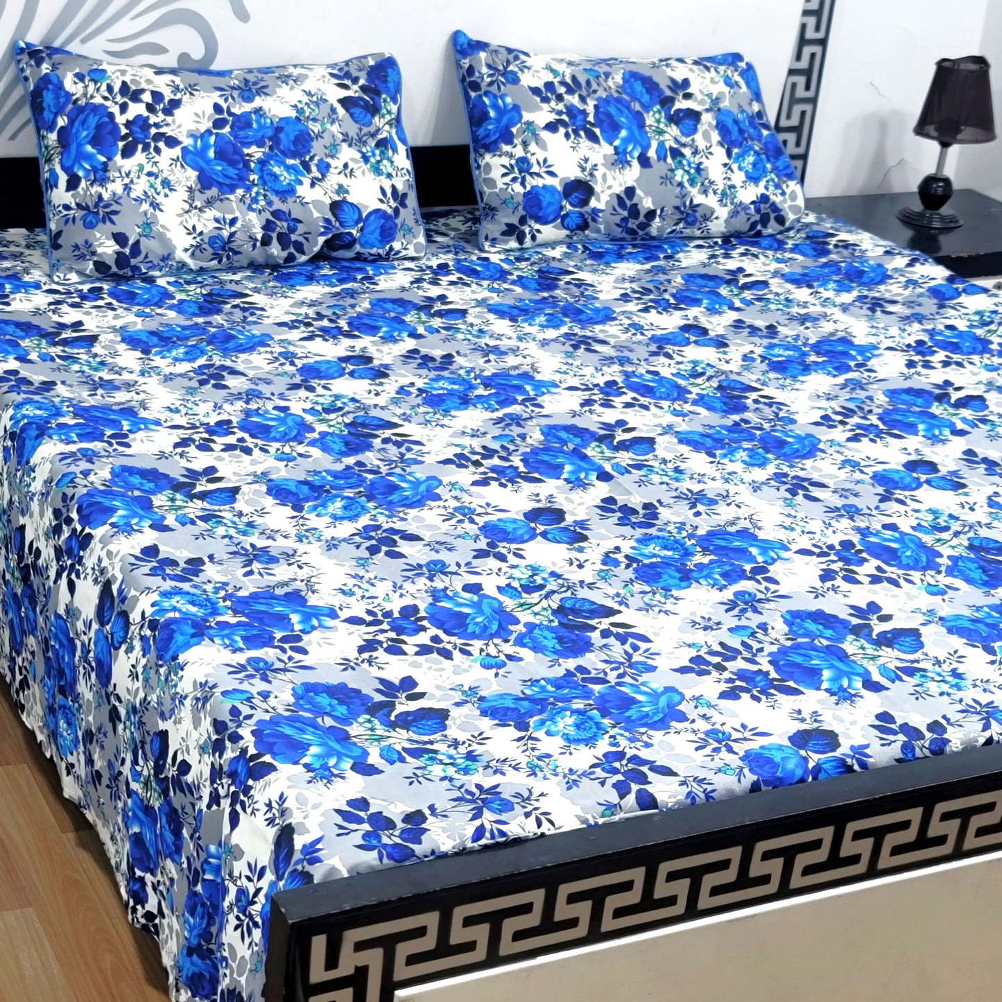 3-Piece Crystal Cotton Bedsheet Set - B51