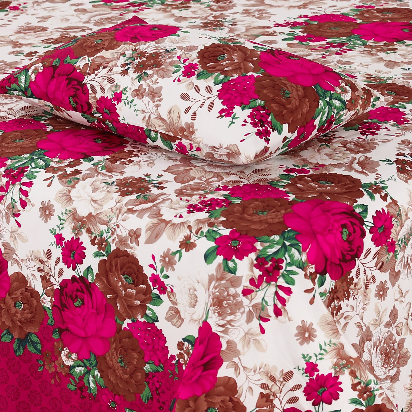 3PC Soft Cotton Bedsheet - C58