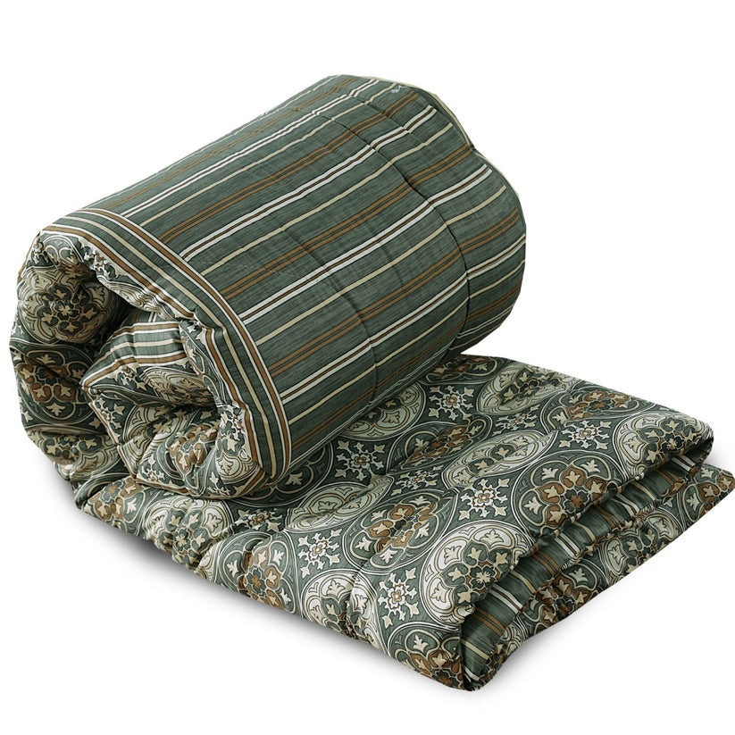 100% Pure Cotton 7 Piece Comforter Set - L35