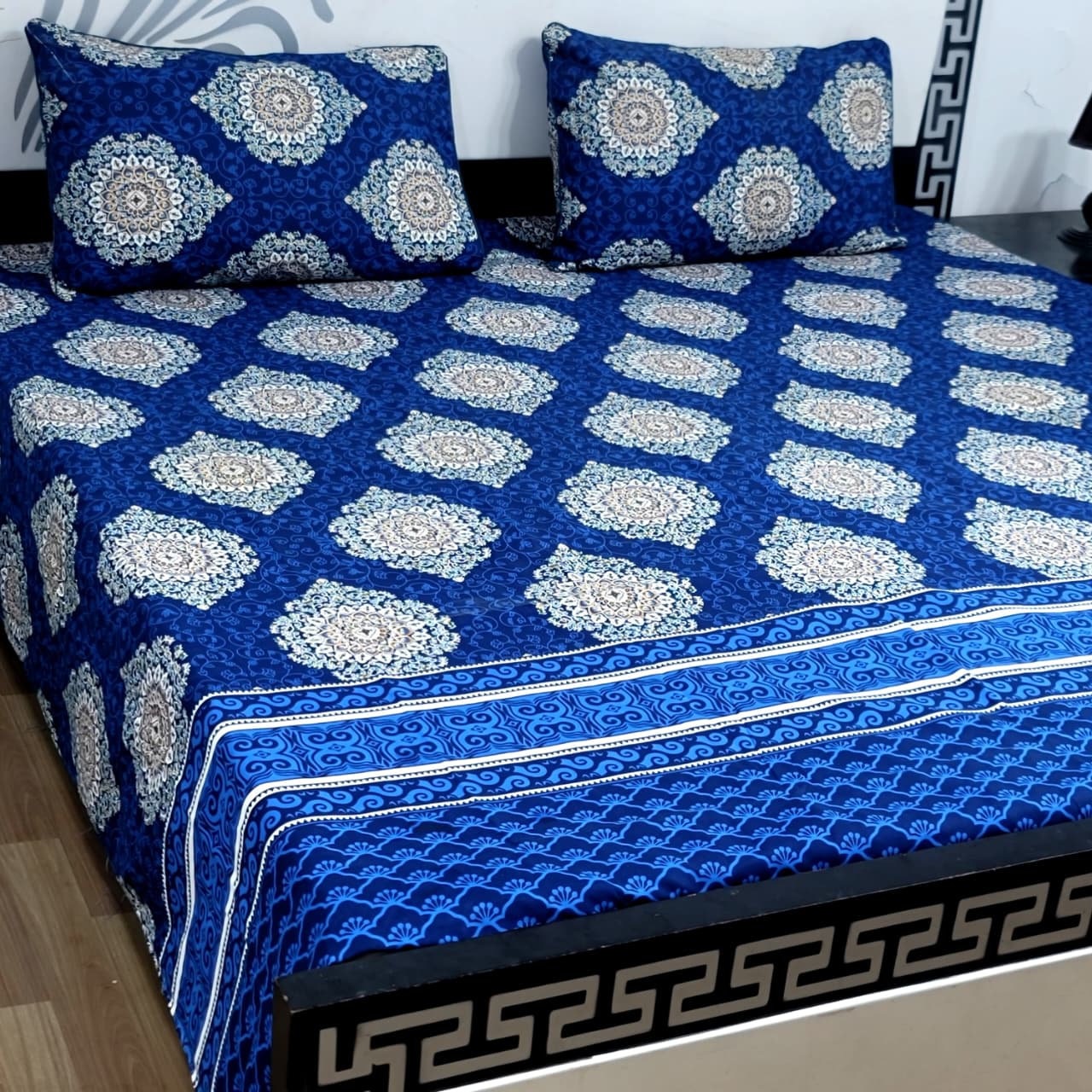 3-Piece Crystal Cotton Bedsheet Set - B66